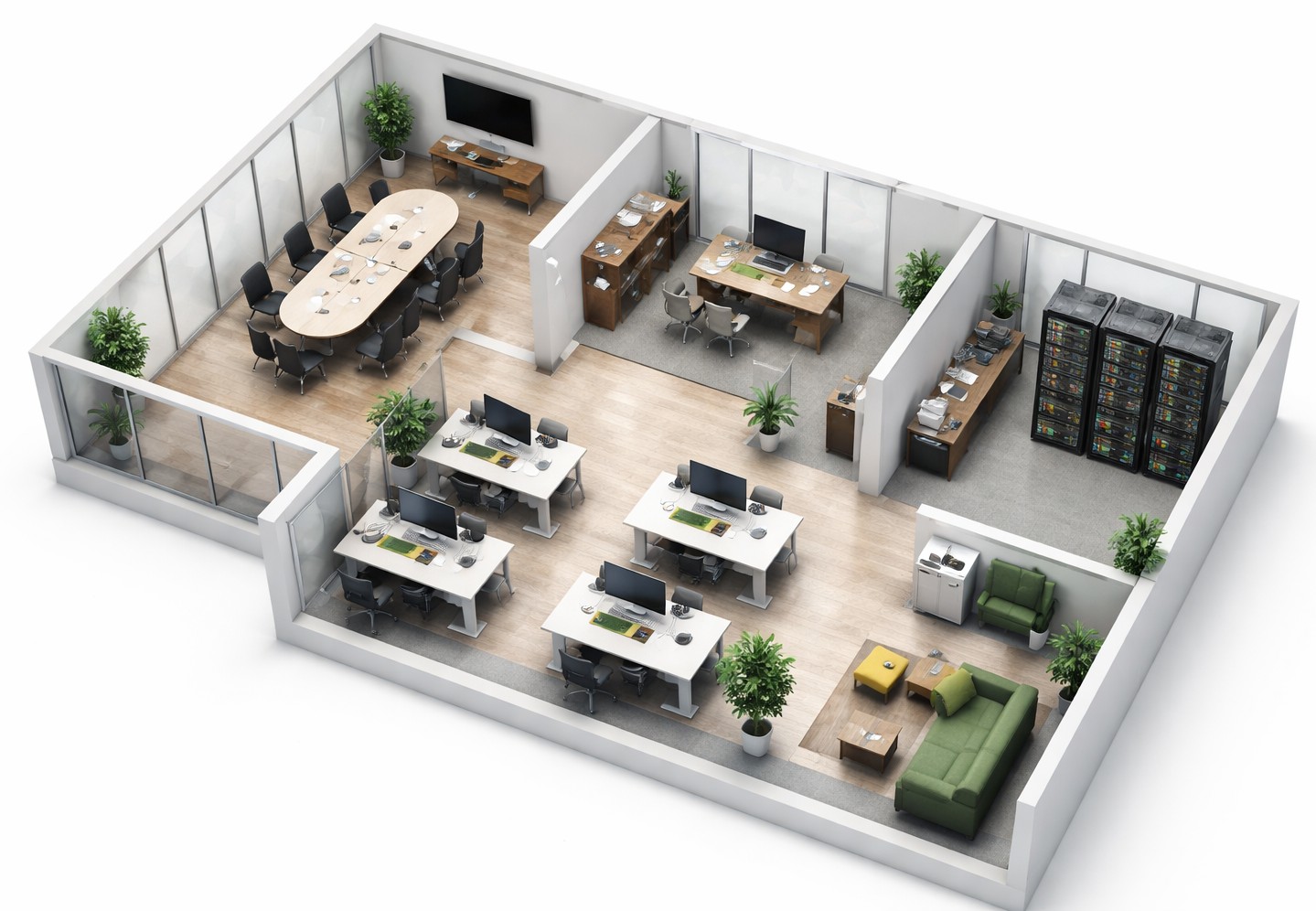 Amptech office environment